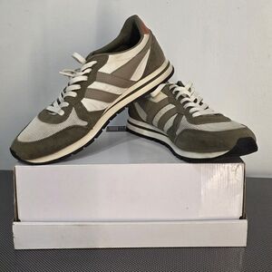 Gola Men's Khaki and White Sneakers